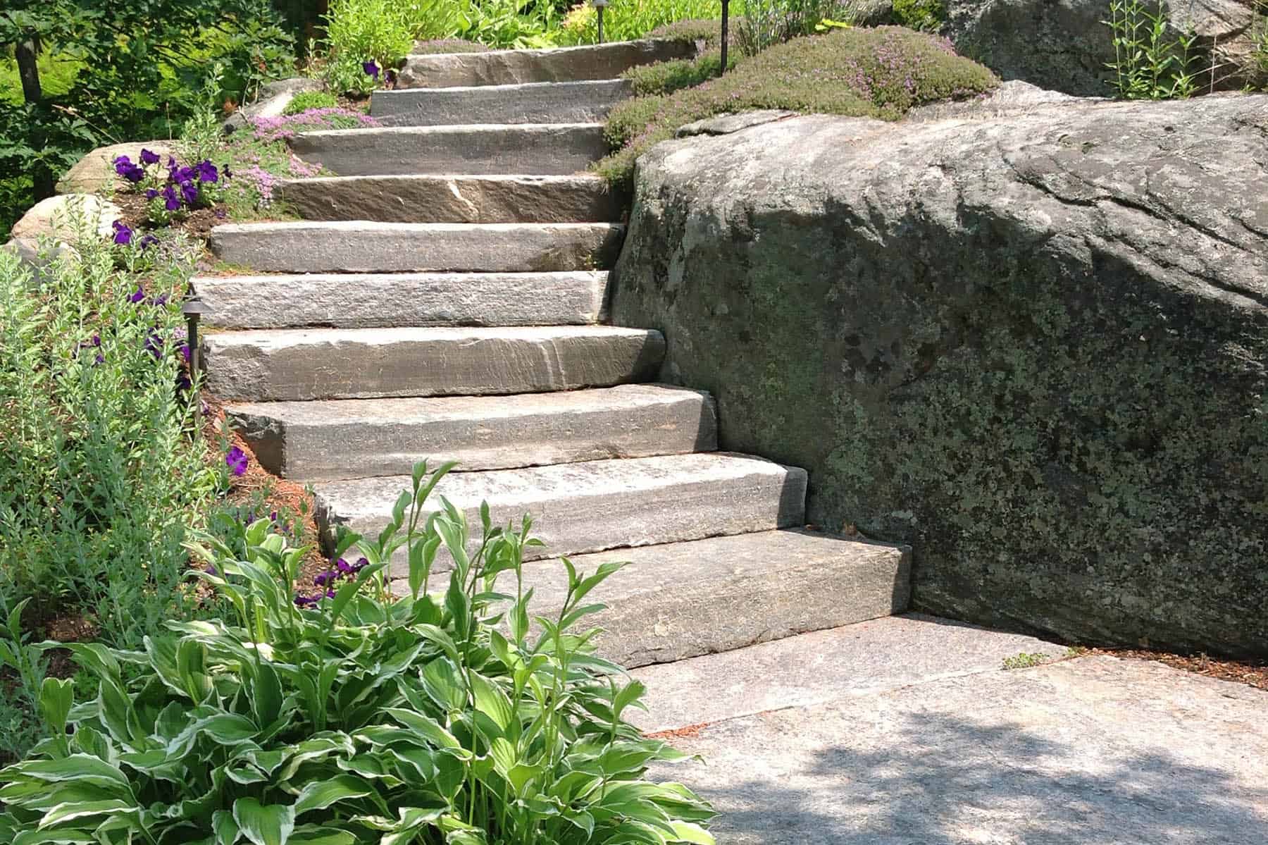 Sawn Stone Steps